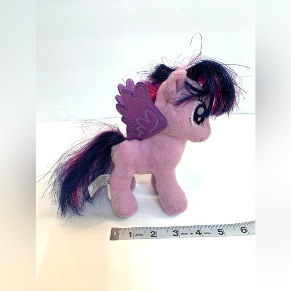 2014 MLP My Little Pony Twightlight Sparkle Plush Hasbro 6.5” - Picture 3 of 8